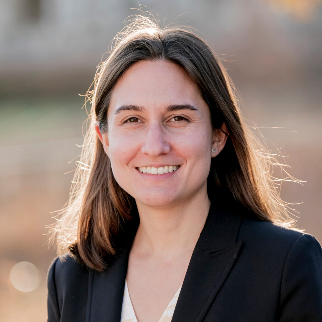 Jenna Ditto, assistant professor of Energy, Environmental and Chemical Engineering