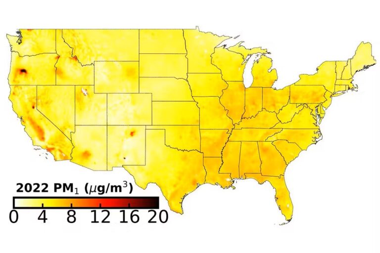 Tiny and toxic: Researchers track smaller air pollution particles across U.S. skies
