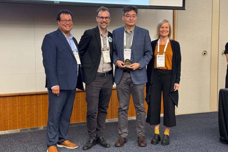 He receives environmental engineering award