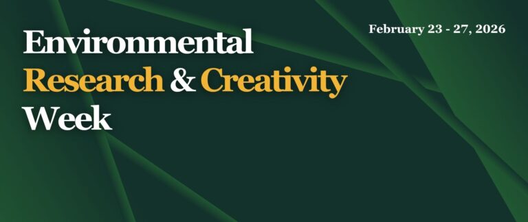 Environmental Research & Creativity Week 2026