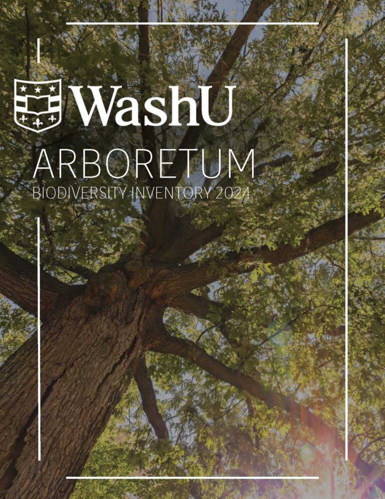 WashU Arboretum Biodiversity Inventory 2024