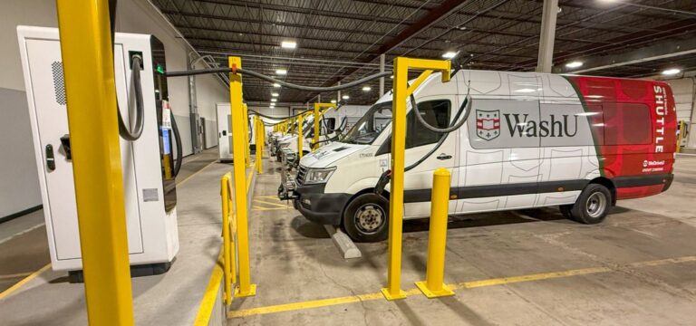 EV Charging Depot a milestone for WashU sustainability commitment