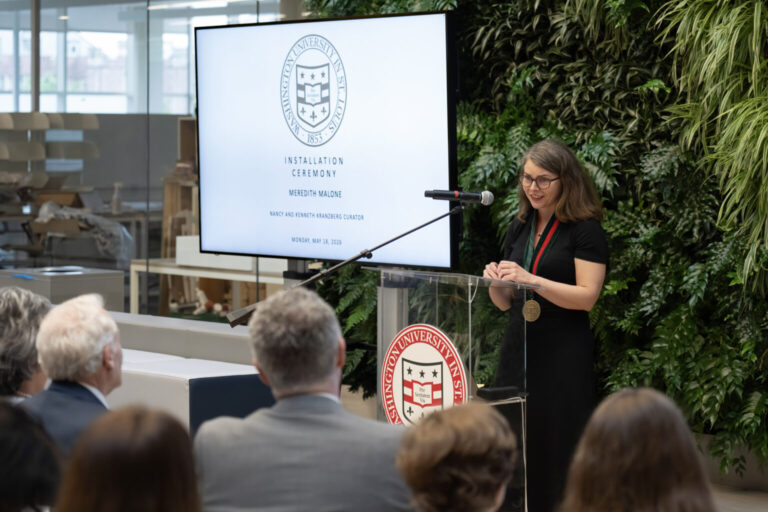 Malone installed as Nancy and Kenneth Kranzberg Curator